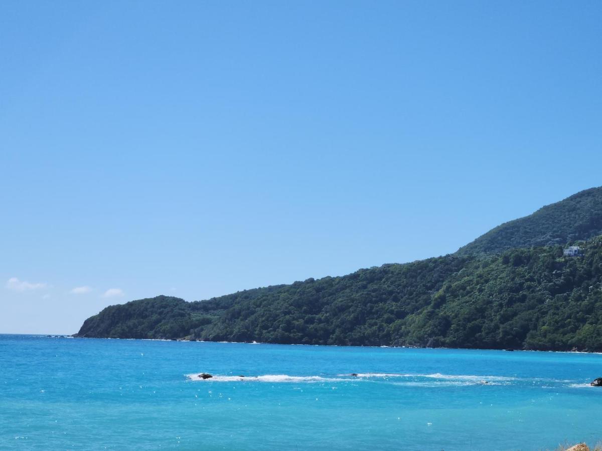 Beachfront Apartment, Quiet 4 Beds, 1 Bath, Ac, Wi-Fi, Hot Water, In Paraiso Near Los Patos Exterior foto
